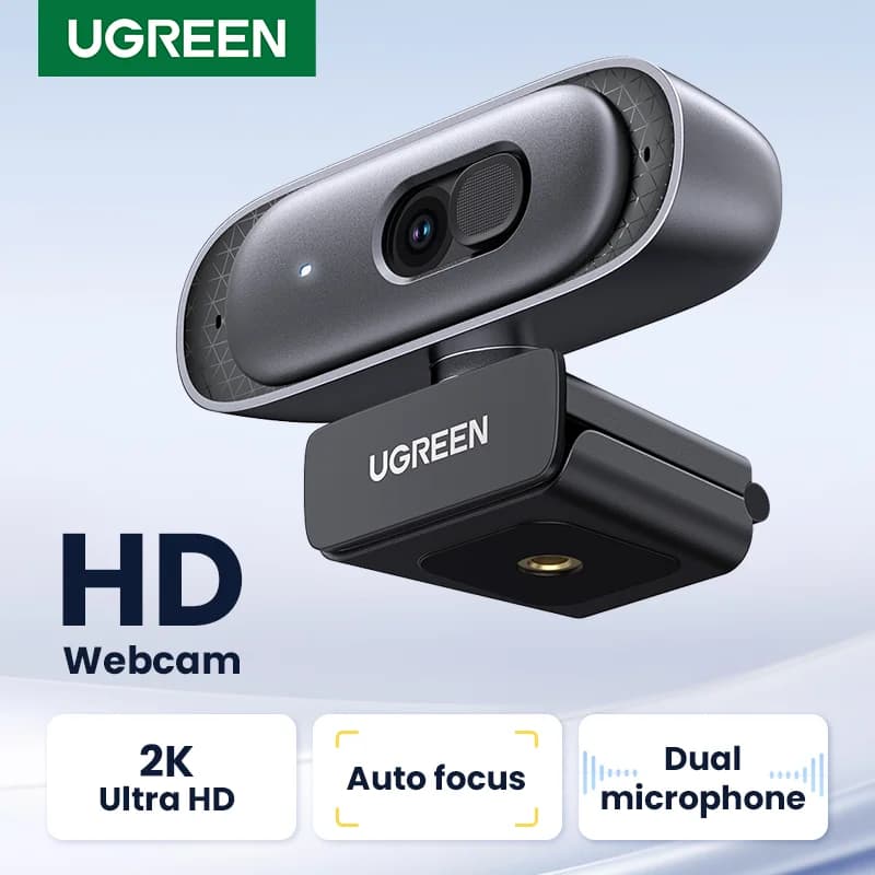 2K HD USB web kamera s dvostrukim mikrofonom