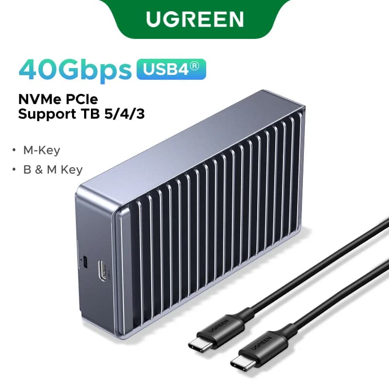 USB4 M.2 NVMe SSD kućište, 40Gbps, Thunderbolt