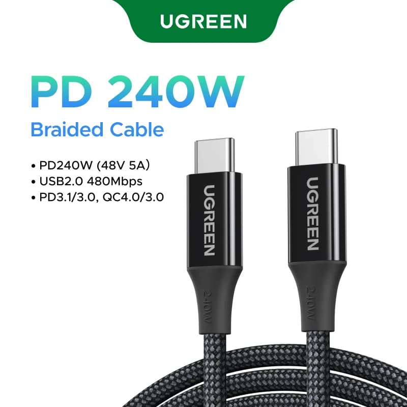 Kabel za brzo punjenje USB-C na USB-C 240W