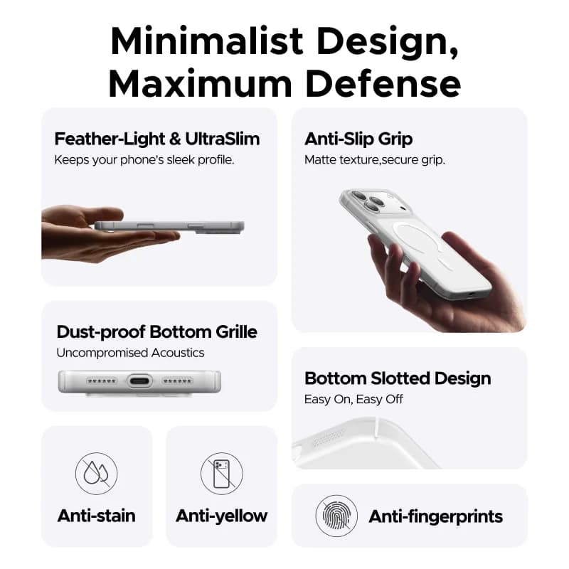 Magnetska zaštita protiv udaraca za iPhone Pro Max