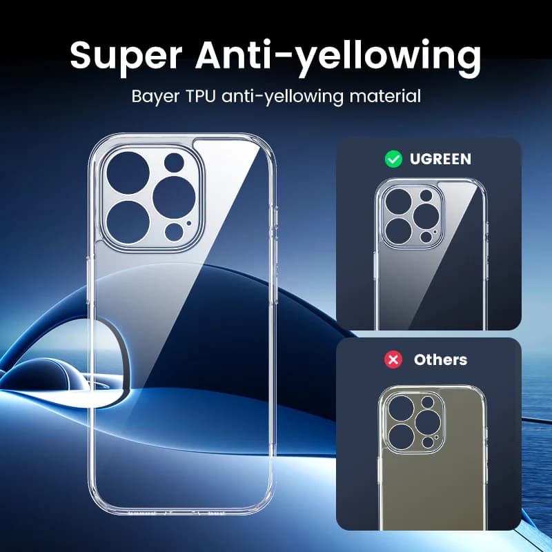 Otporan na udarce prozirni pokrov za iPhone