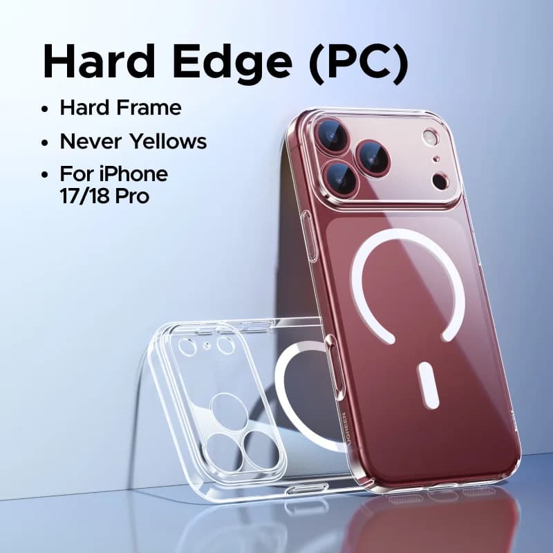 Prozirna PC futrola s magnetom za iPhone (MagSafe)