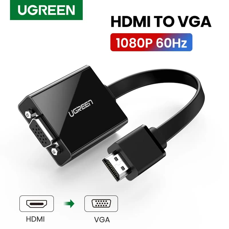 HDMI u VGA adapter sa 3.5mm audio izlazom, 1080P