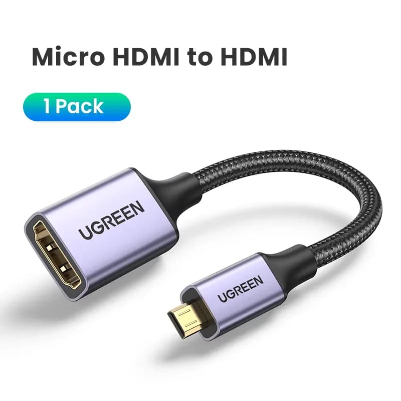 Mikro HDMI na HDMI adapter kabel 4K
