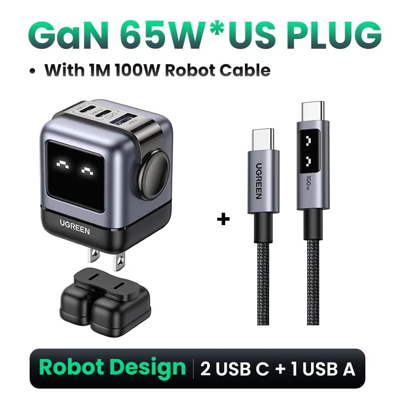 65W GaN USB-C brzi punjač s PPS podrškom