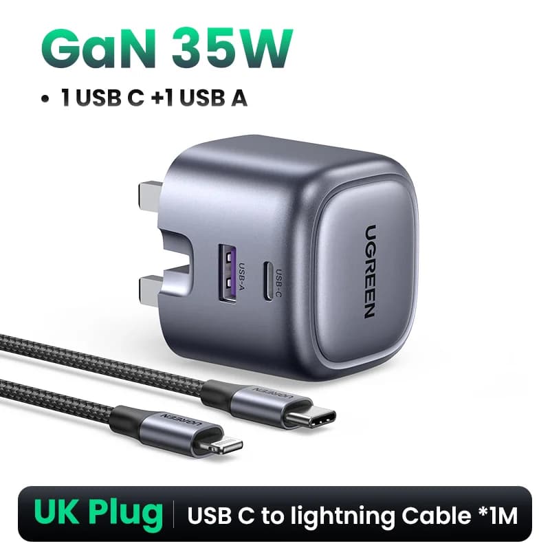 Brzi punjač GaN USB-C PD, 35W