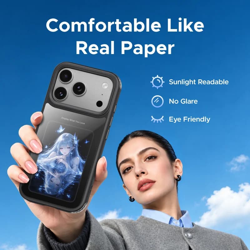 Magnetna futrola s E-Ink zaslonom za iPhone Pro Max