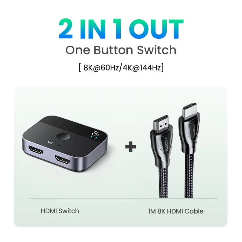 HDMI 2.1 splitter i preklopnik 8K 60Hz