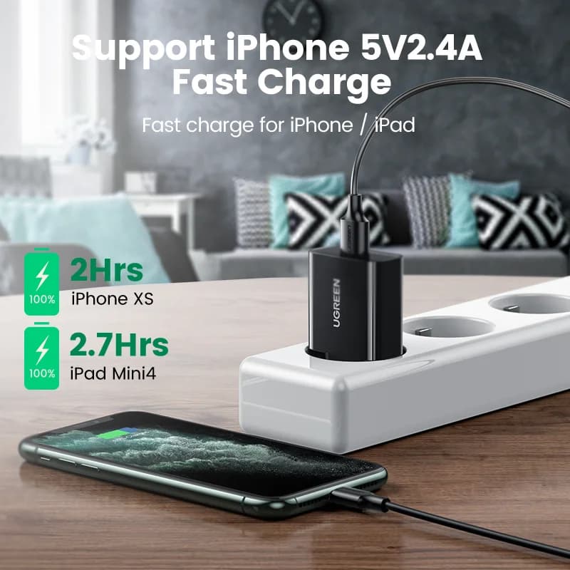 18W USB brzi zidni punjač Quick Charge 3.0