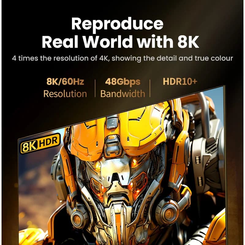 HDMI kabel za 8K, 60Hz, 48Gbps