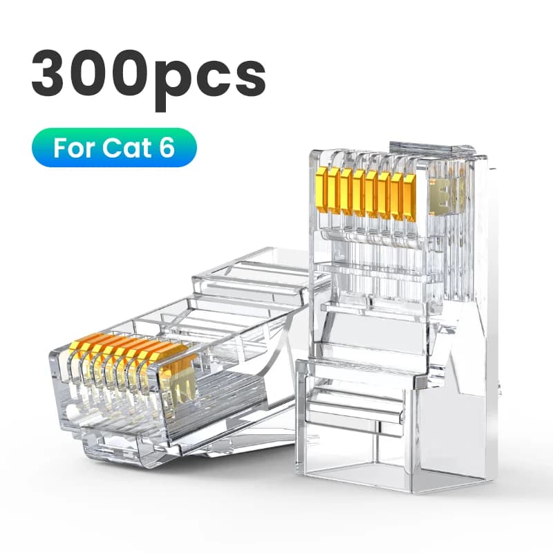 Cat6 RJ45 konektori za Ethernet mrežne kablove
