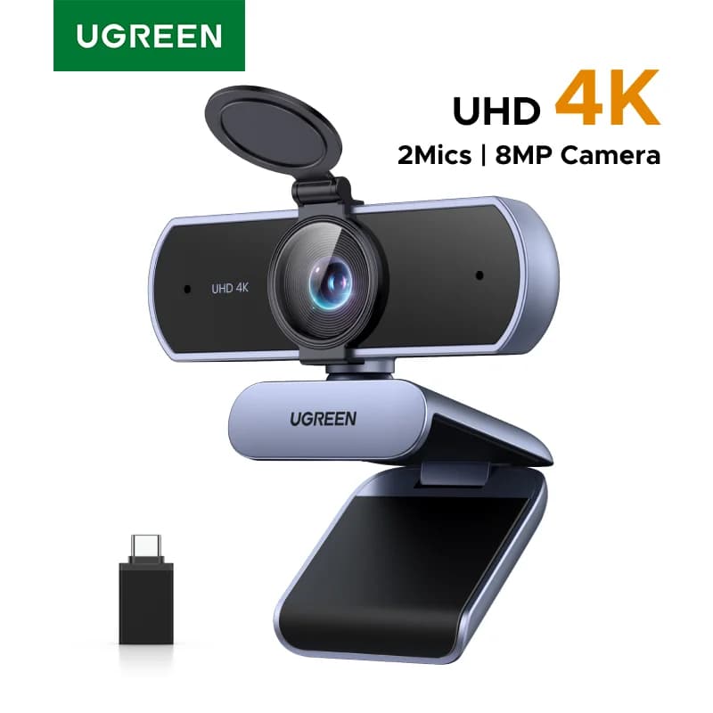 4K webcam, 8 MP, autofokus, dvostruki mikrofoni