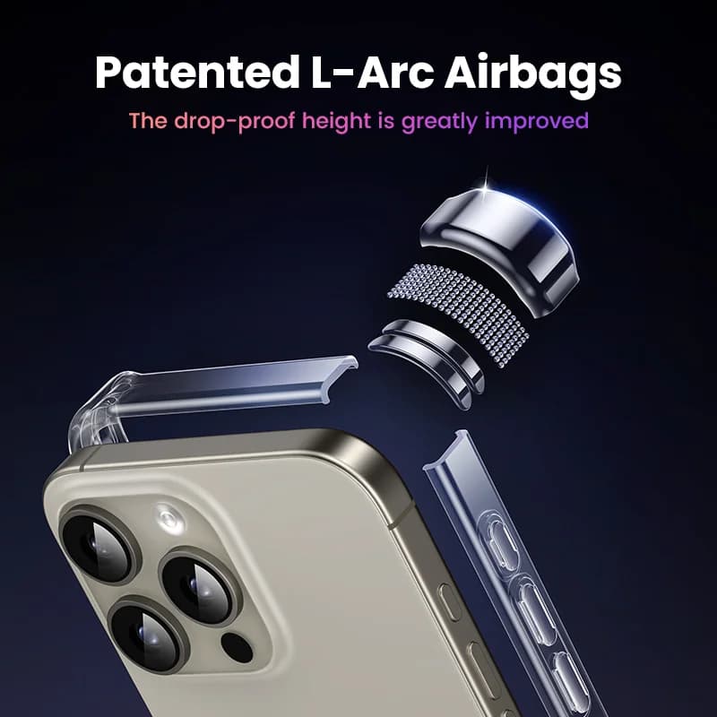 Prozirna zaštitna maska protiv udaraca za iPhone