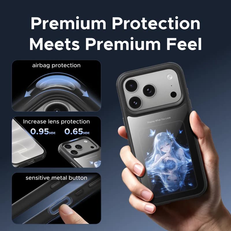 Magnetna futrola s E-Ink zaslonom za iPhone Pro Max
