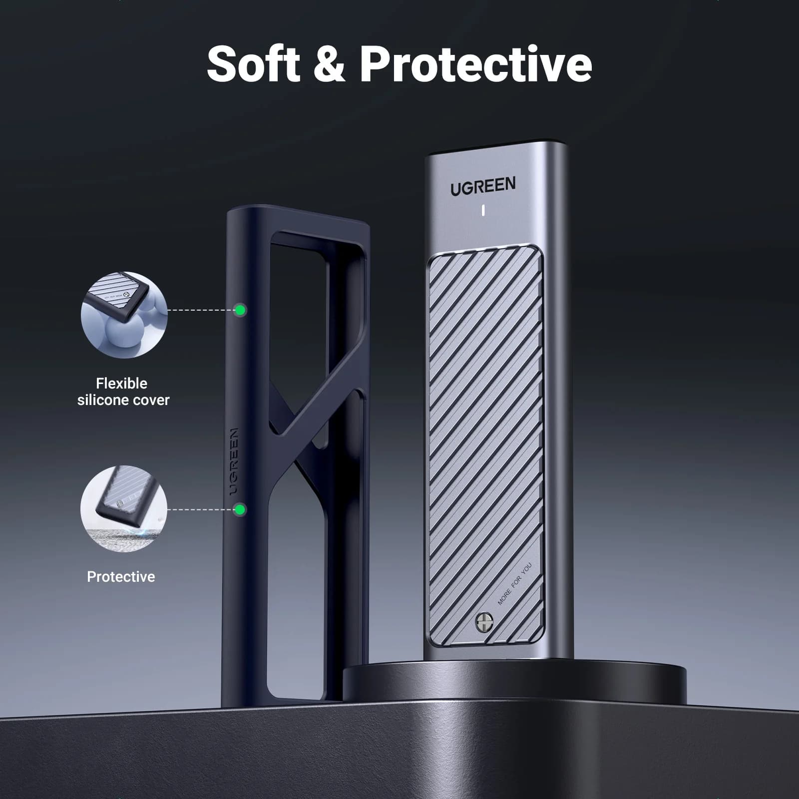 M.2 NVMe SSD kućište USB-C 5Gbps