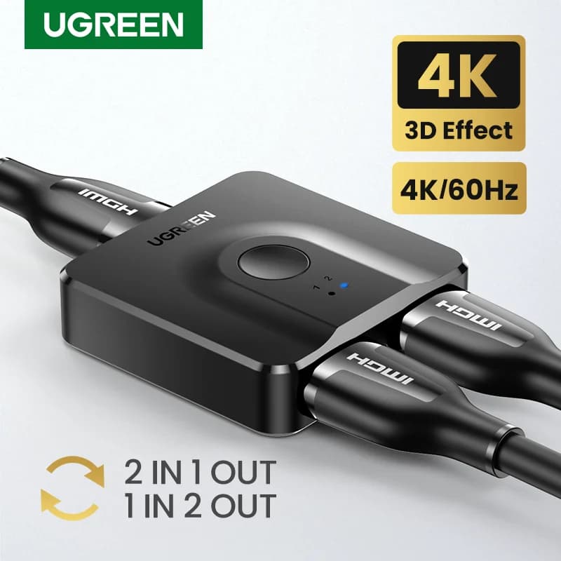 Dvosmjerni 4K HDMI splitter i prekidač