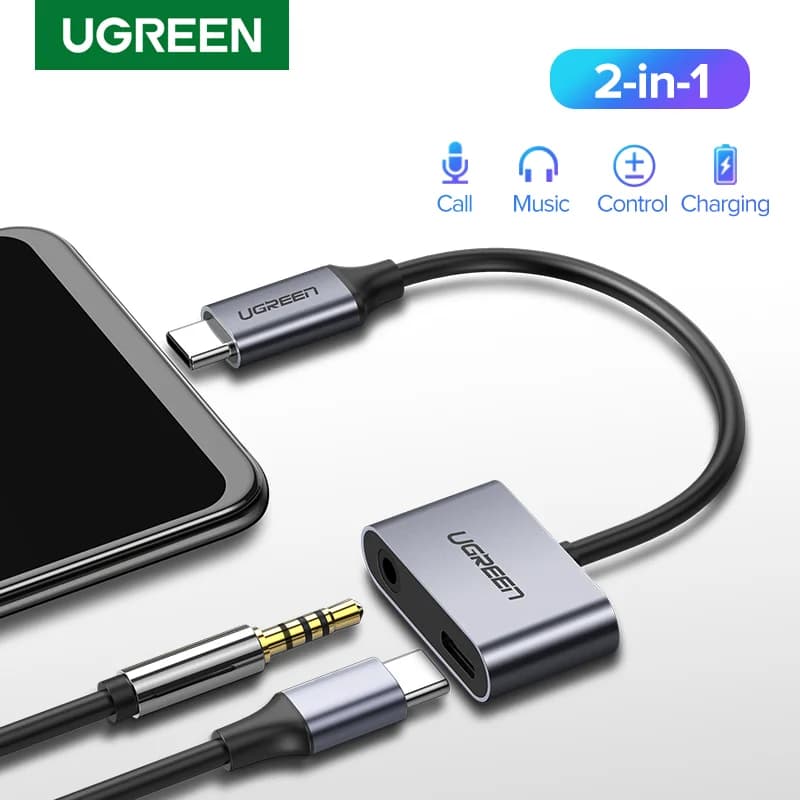 USB-C na 3.5mm AUX audio adapter kabel