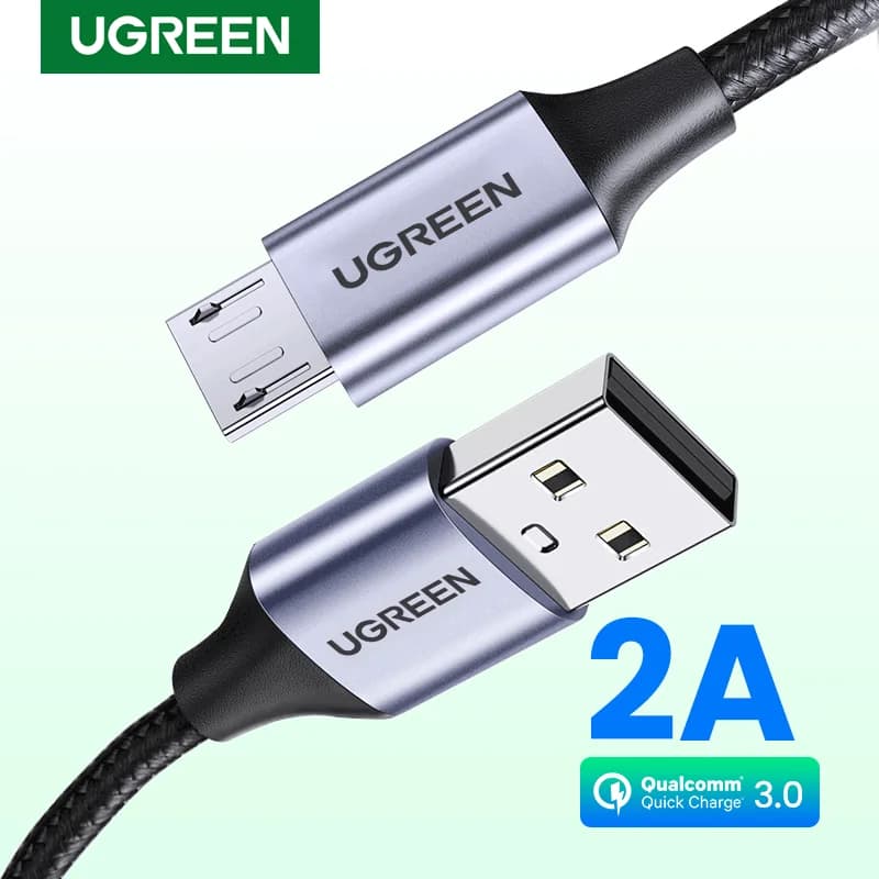 Micro USB kabel, 2A, pleteni najlon